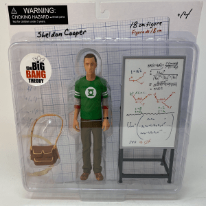 SD Toys Big Bang Theory- Sheldon Cooper w/Green Lantern T-shirt Action Figure