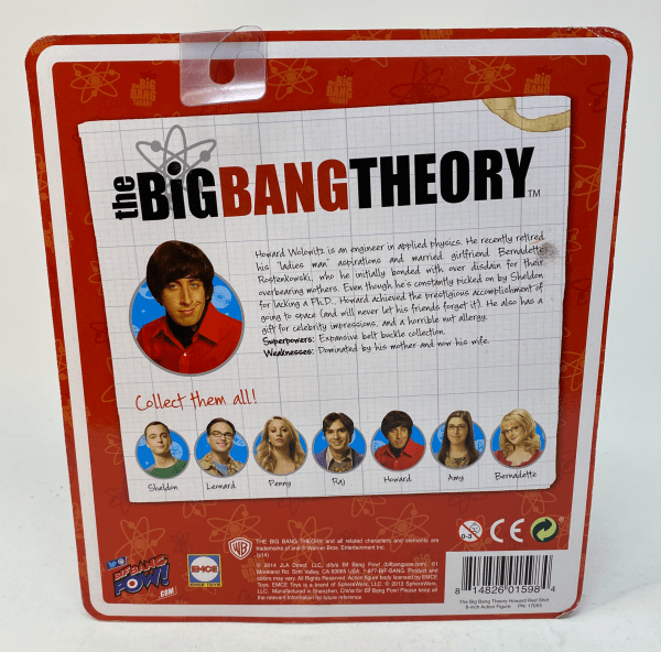Bif Bang Pow Big Bang Theory- Howard Wolowitz Action Figure - Image 3