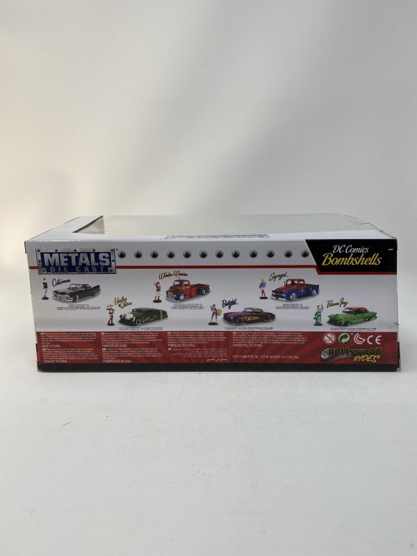 Metals Die Cast DC Bombshells- Supergirl & 1956 Ford F-100 Pickup - Image 3