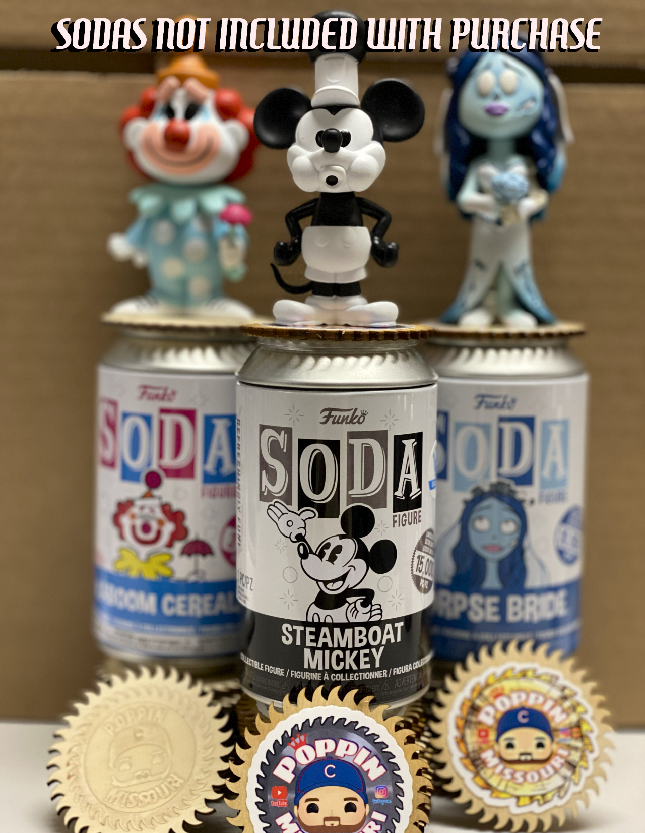Funko Soda Display Tops!