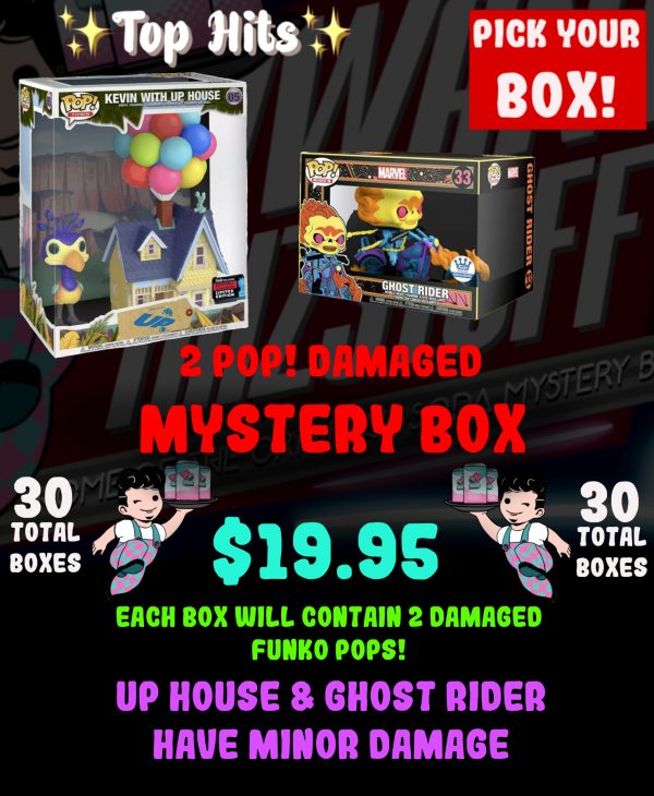 IWTS 2 Pop! Damaged Mystery Box!
