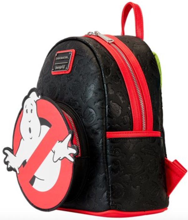 Loungefly Mini Backpack: Ghostbusters No Ghosts Logo GITD - Image 2