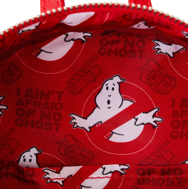 Loungefly Mini Backpack: Ghostbusters No Ghosts Logo GITD - Image 4