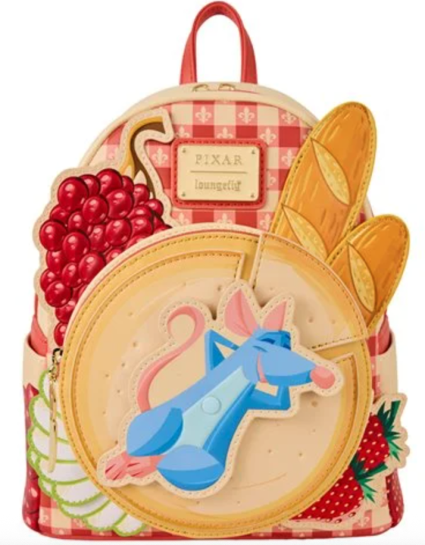 Loungefly Mini Backpack: Ratatouille Food Spread (Scented) - Image 2