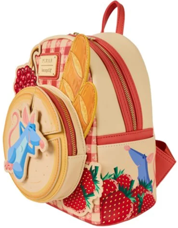 Loungefly Mini Backpack: Ratatouille Food Spread (Scented) - Image 3