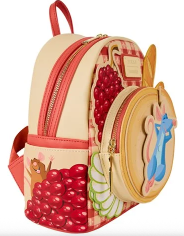 Loungefly Mini Backpack: Ratatouille Food Spread (Scented) - Image 4