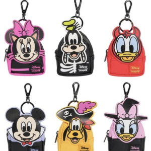 Loungefly Mini Backpack Bag Charm: Mickey & Friends Halloween Blind Box (EE Ecxl.)