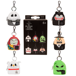 Loungefly Mini Backpack Bag Charm: Nightmare Before Christmas Blind Box