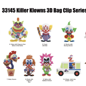 Alternative view of Monogram Killer Klowns From Outer Space Series 2 3D Foam Bag Clip